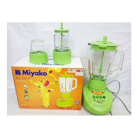 Miyako Blender Kaca / Gelas 3in1 BL-152 GF Pelumat PROMO MURAH GARANSI