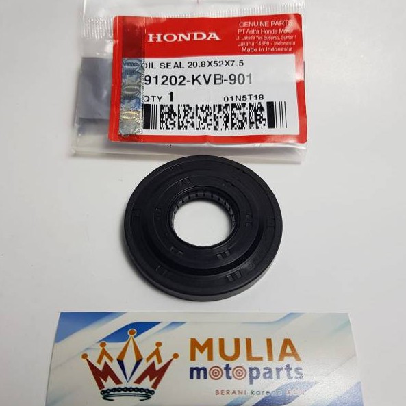 91202KVB901 OIL SEAL CRANKSHAFT KRUK AS KIRI BEAT VARIO 91202-KVB-901 91202 KVB 901 SIL CVT KIRI ASL