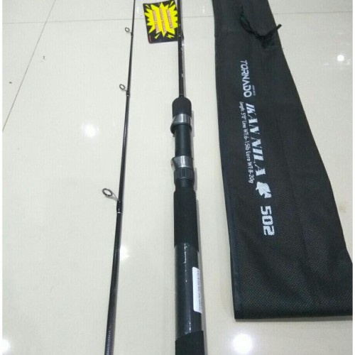 Joran Carbon TORNADO ikan nila 150 cm, joran pancing 150cm, tongkat pancing, peralatan pancing,