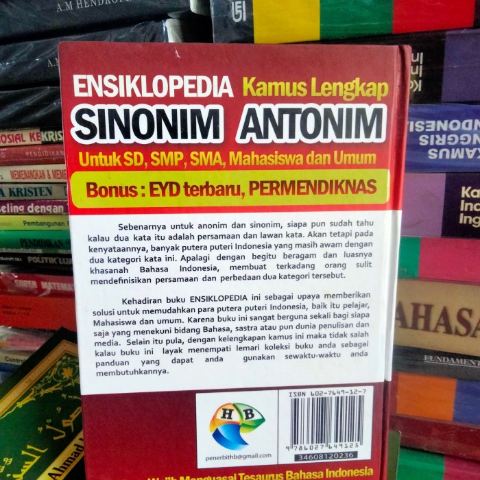 Jual Promo Eksklusif Buku Sinonim Antonim Terbatas Indonesia Shopee Indonesia