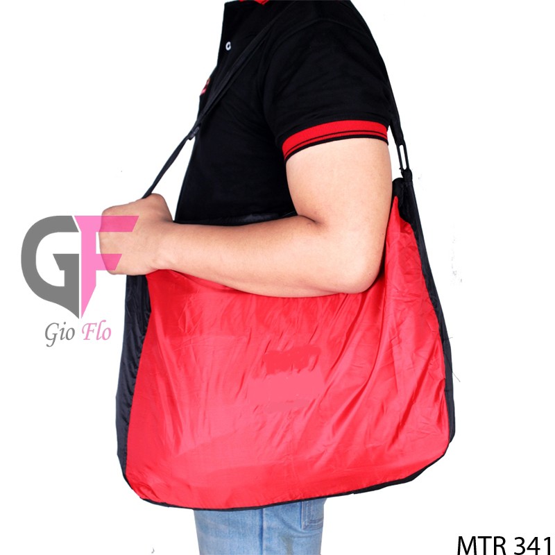 GIOFLO Cover Penutup Helm Aksesoris Motor Red / MTR 341