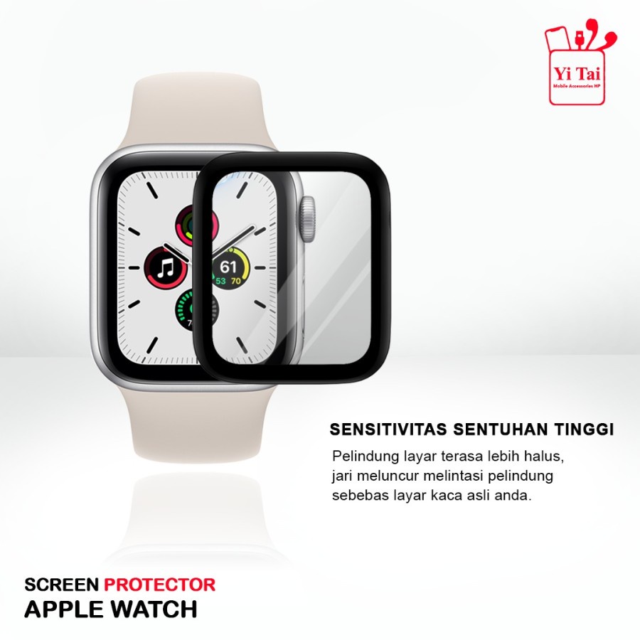 TEMPERED GLASS NANO YI TAI APPLE WATCH ALL SERIES 38MM 40MM 42MM 44MM PELINDUNG LAYAR - BD