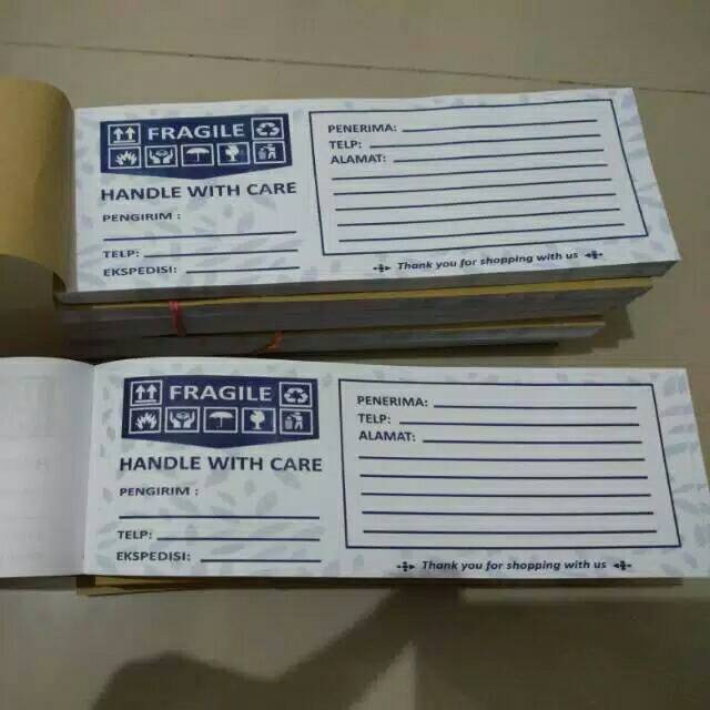 

Nota atau Lebel belanja online