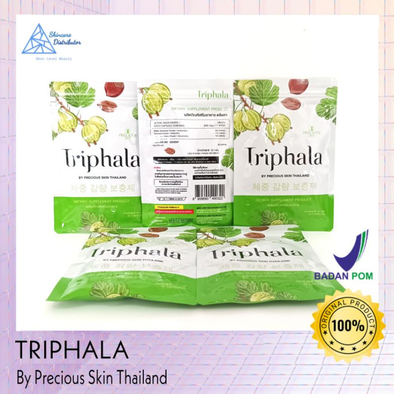 Jual PRECIOUS SKIN TRIPHALA DETOX SLIMMING SUPLEMENT DIET KURUS