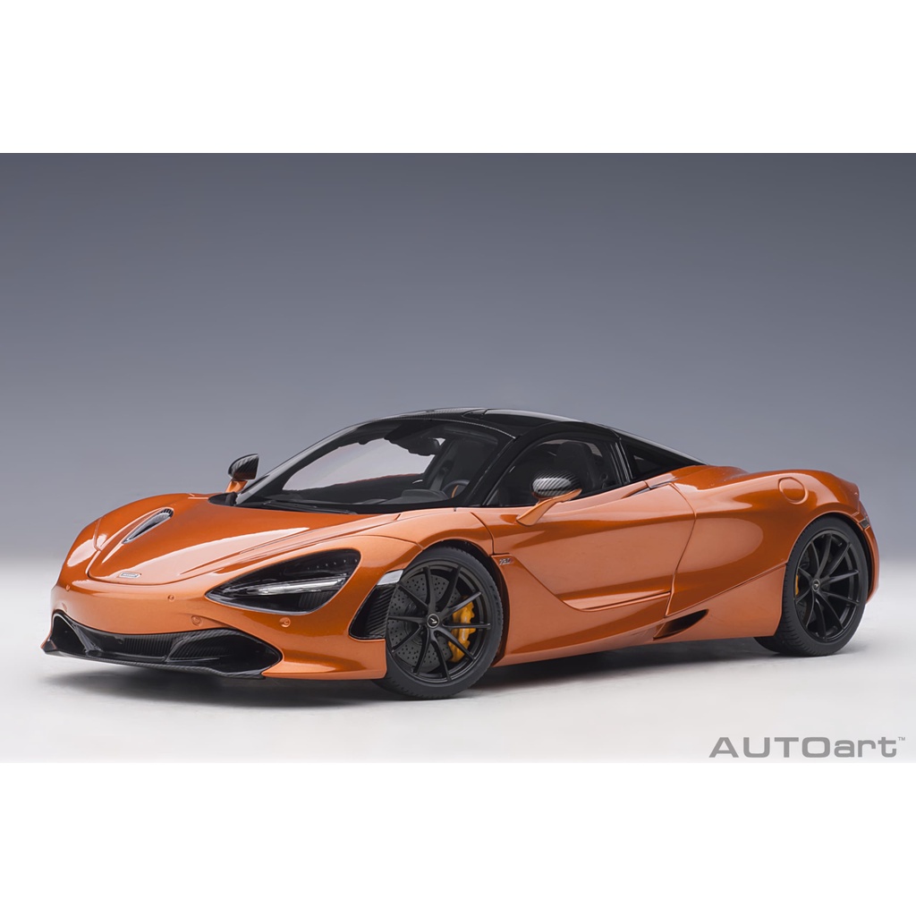 1/18 AUTOART MCLAREN 720S ORANGE DIECAST MINIATUR MOBIL NOT KYOSHO LCD