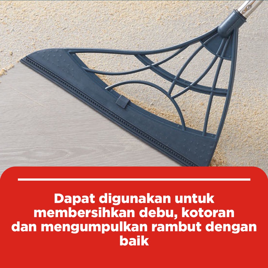 Sapu Ajaib Multifungsi / Sapu Magic Wiper floor Broom / Sapu Korea / Magic Broom / Sapu Viral Adjustable Teleskopik