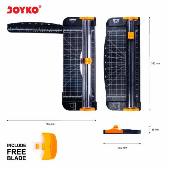 

Gilaa!!! Alat Pemotong Kertas Joyko Pc1637 Rotary Paper Trimmer Joyko Pc 1637 Sale!!!