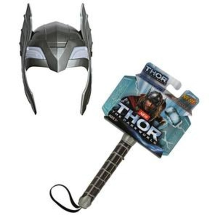 Mainan Topeng Dan Palu Thor Battle Hammer - 6Cbe9D - Original Asli