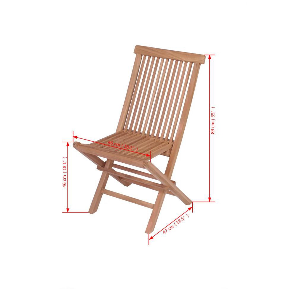 Spesial Promo - Kursi Lipat (Lempit) Santai / Taman / Teras Kayu Jati Finishing Jepara