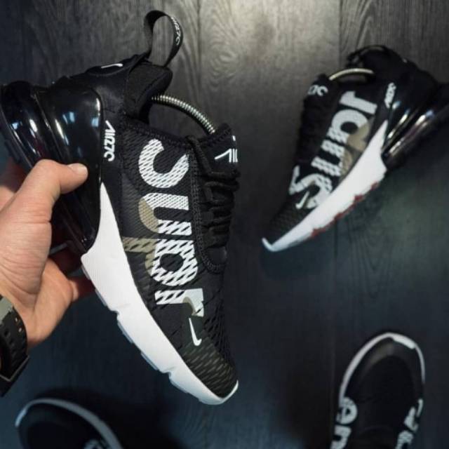 nike air max 270 x supreme black