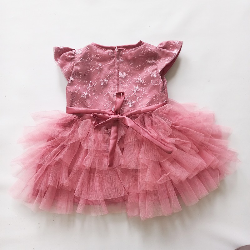 Dress Baju Gaun Pesta Bayi Perempuan 0- 12 bulan Princess Disney Gaun KA110