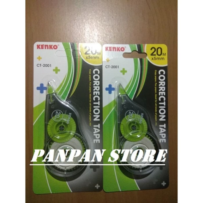 

Star Correction Tape Kenko Ct 2001 (Tipe Ex Kertas) 20 M - 1 Lusin Gilaa!!!