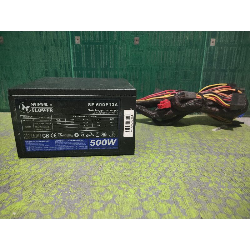 PSU power Suplay Super Flower Sf 500watt