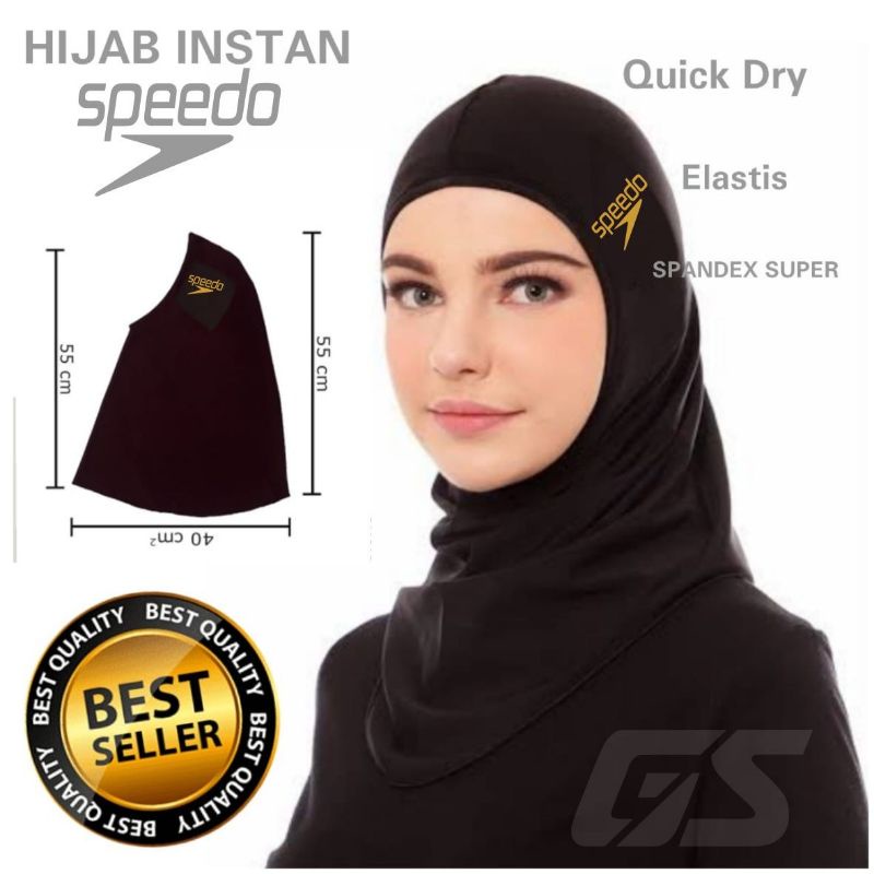 Hijab renang SPEEDO Topi renang muslimah harga ekonomis