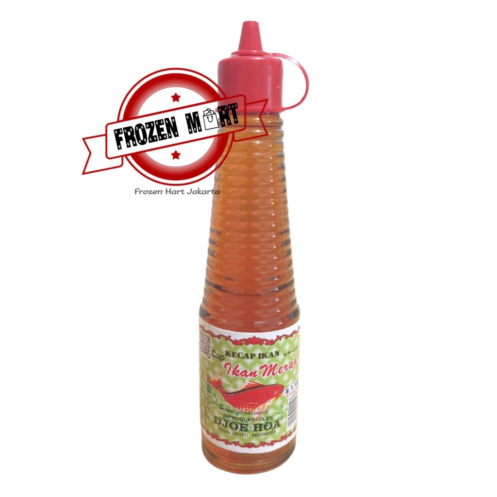 DJOE HOA Kecap Ikan cap Ikan Merah 140 Ml