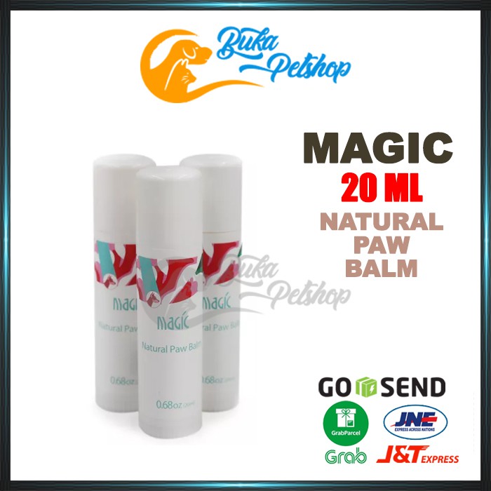 Pelembab Telapak Kaki Kucing Anjing MAGIC Paw Balm 20ml