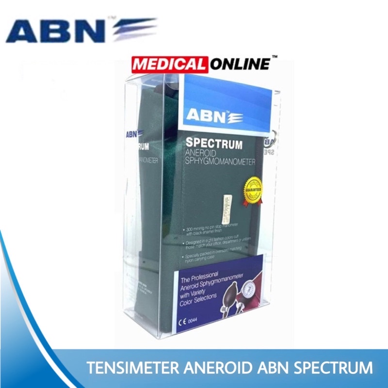 TENSIMETER ANEROID ABN SPECTRUM TENSI METER SPYGMOMANOMETER MANUAL MEDICAL ONLINE MEDICALONLINE