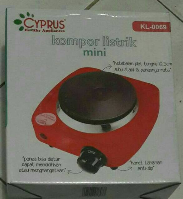 Kompor listrik mini cyprus Kl0069/cyprus kl 0069/kompor mini/kompor listrik