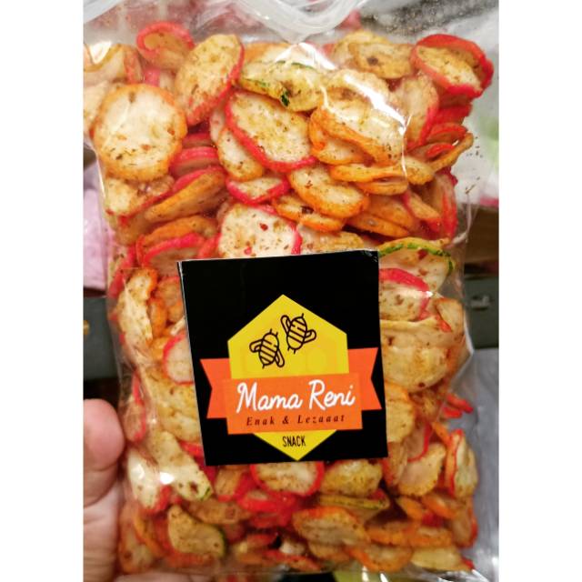 Sebring Kerupuk krupuk seblak  garing kering pedas khas 