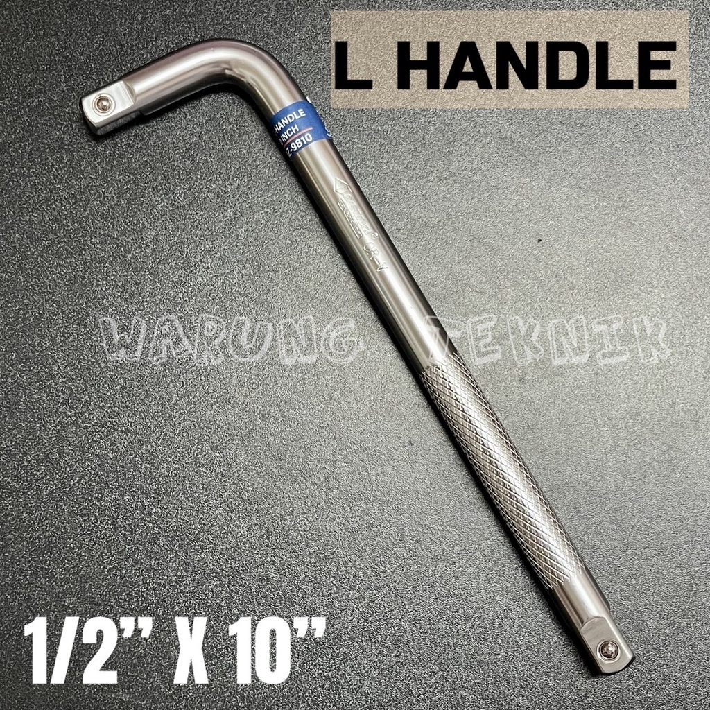 BENZ WERKZ OFFSET L HANDLE GAGANG SOK L 1/2&quot; x 10&quot; ( 250mm )