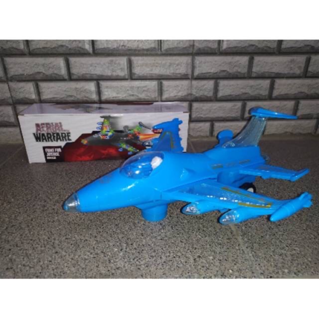MAINAN PESAWAT JET TEMPUR ANAK EDUKASI - MAINAN ANAK EDUKASI - MAINAN PESAWAT BISA MENYALA & SUARA