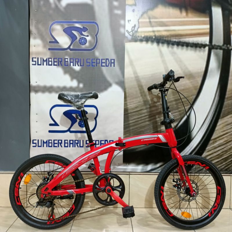 Sepeda Lipat Cassini 20 Inch BY Trex