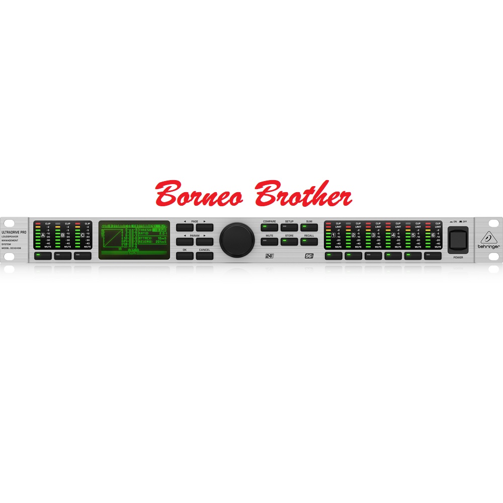 Speaker Management Behringer DCX 2496 DCX2496 Original Ultradrive Pro