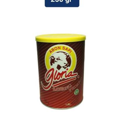 

[KODE 33] Gloria Abon Sapi Bawang Pedas 250g TERMURAH!!!