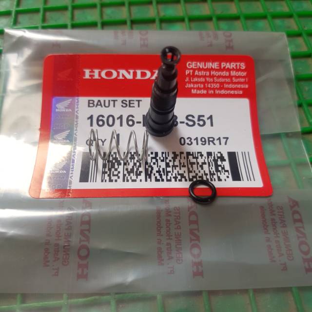 16016-KVB-S51 BAUT STELAN GAS VARIO INJEKSI 110 125 BEAT SCOOPY SPACY