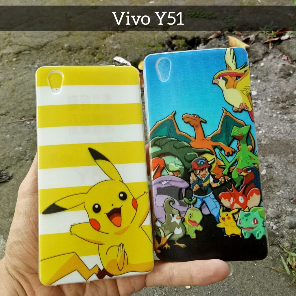 Sale Case Vivo Y35 Y51 Pokemon Go