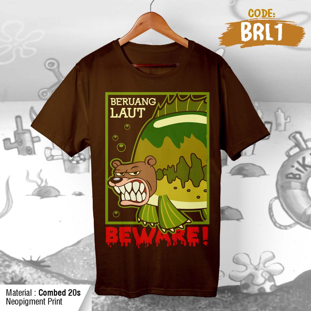 KAOS BERUANG LAUT from spongebob epic &amp; memorable scene