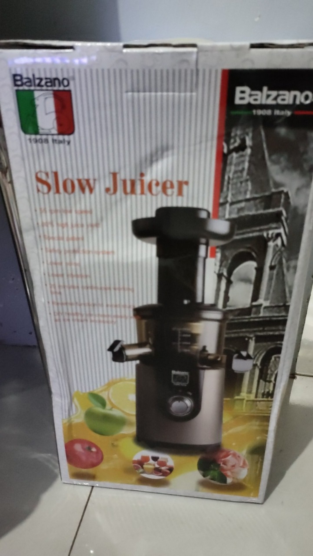 Free Ongkir Jawa Balzano Slow Juicer Free Pisau Set
