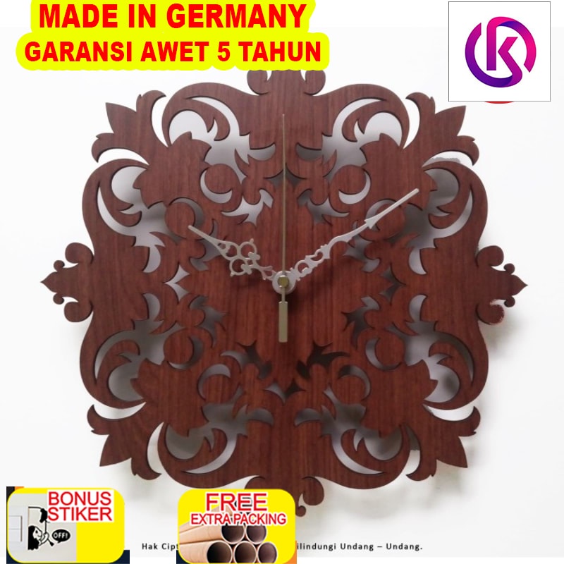 

Terlaris Jam Dinding Unik Artistik - Crown Wall Clock