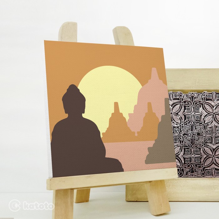 

PAINT BY NUMBERS INDONESIA SERIES PAINTING KIT PAKET MELUKIS ANAK - Borobudur