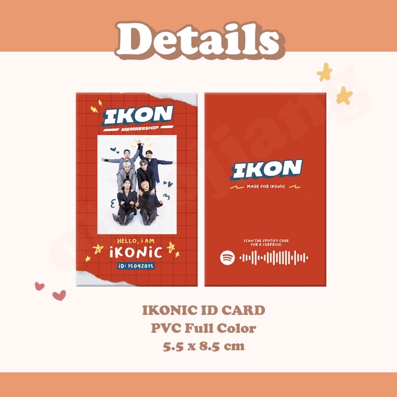 IKON ID CARD PHOTOCARD HOLDER BANTEX LANDYARD SET PREMIUM IKONIC