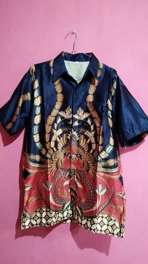 Couple Gamis Etnik Sutera Premium Asli Batik Solo Original Busui Dan Kemeja Free Masker
