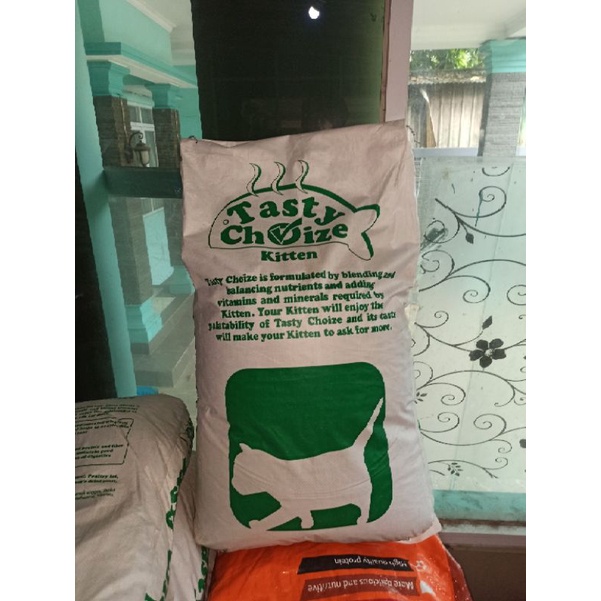 Tasty Choize Kitten Tuna 20kg (Go-jek only) makanan kucing anakan rasa tuna tasty choize