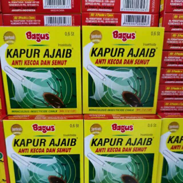 BAGUS KAPUR AJAIB ISI 6 pcs