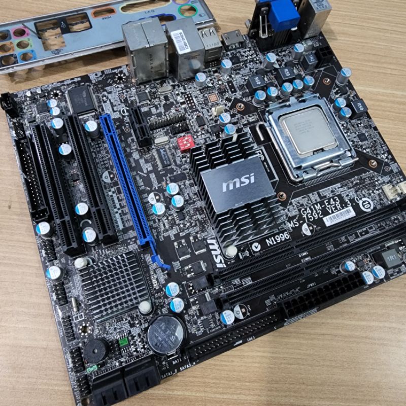Mobo LGA 775  G41 MSI - Mobo Ddr3 G41 Msi hdmi