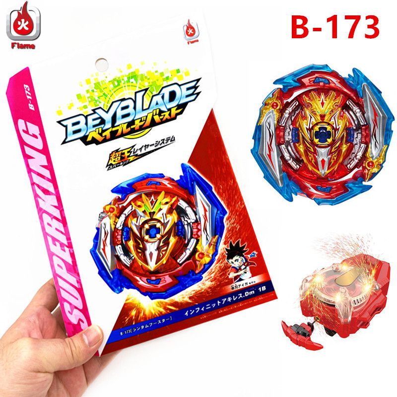 Beyblade Burst Superking Sparking Launcher B-173-01 Infinite Achilles 1B Sword