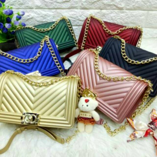 PROMO NET TAS WANITA FASHION CHANEL BOY MATTE MEDIUM