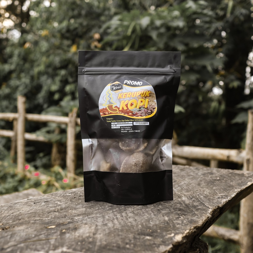 

Kerupuk Kopi Merk New Keris