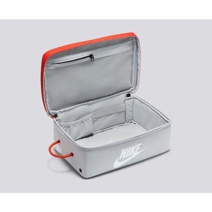 NIKE Shoe Box Bag PRM Orange Grey White DA7337-869 Tas Sepatu Original 100%