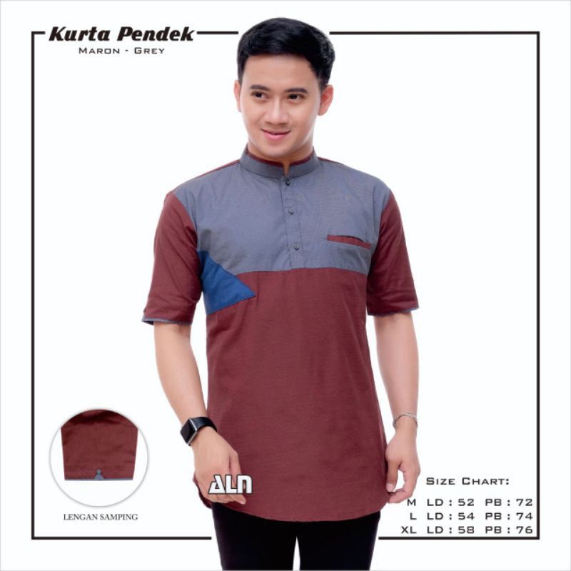 [ PROMO ] BAJU KOKO KOMBINASI || BAJU PRIA LENGAN PENDEK || TERBARU 2021