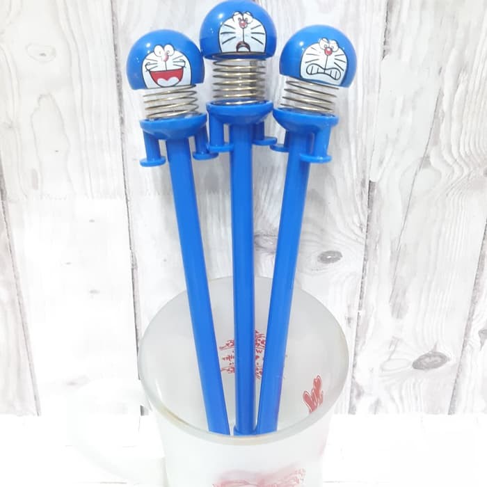 

PULPEN GEL FANCY LUCU PER KEPALA GOYANG KARAKTER DORAEMON SPRING DOLL