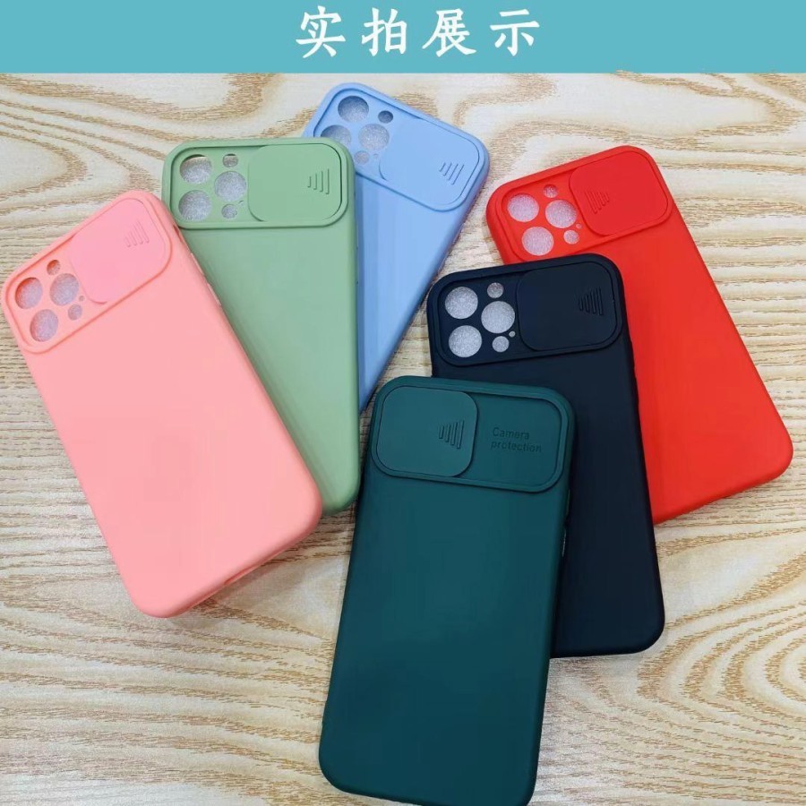 Oppo A54 Oppo A74 5G Oppo A74 4G Soft Case Macaron Slide Lensa Camera - Oppo A54