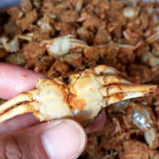 

Baby Crab, Cemilan Oleh2 Khas Cirebon