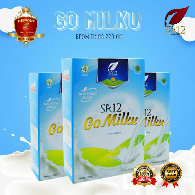 

GO MILKU SR12 (susu kambing etawa)
