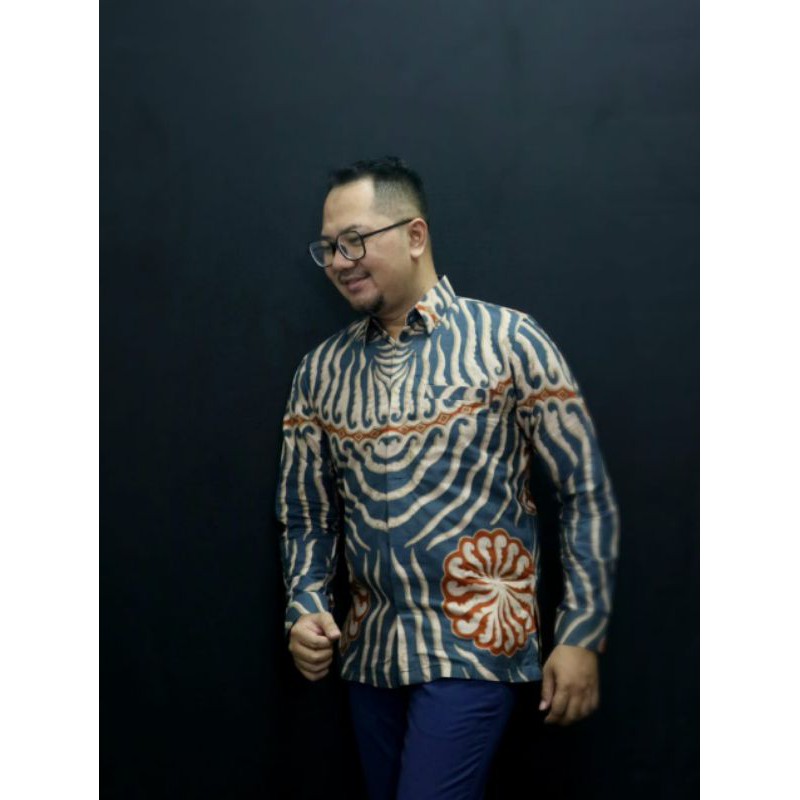 kemeja batik pria katun primis halus