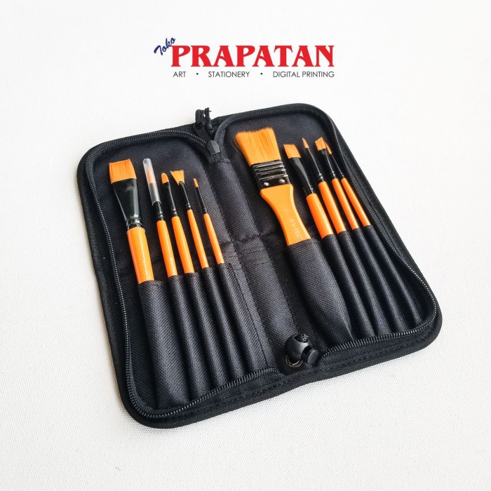 

Kuas Lukis Set 10 pcs BS1025NY V-TEC / V-TEC Paint Brush